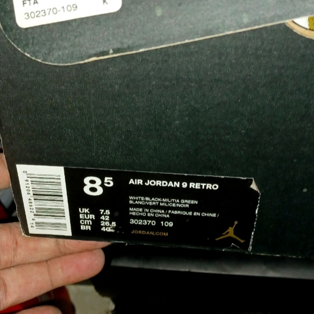 JORDAN Bundle PACK we have the 9's